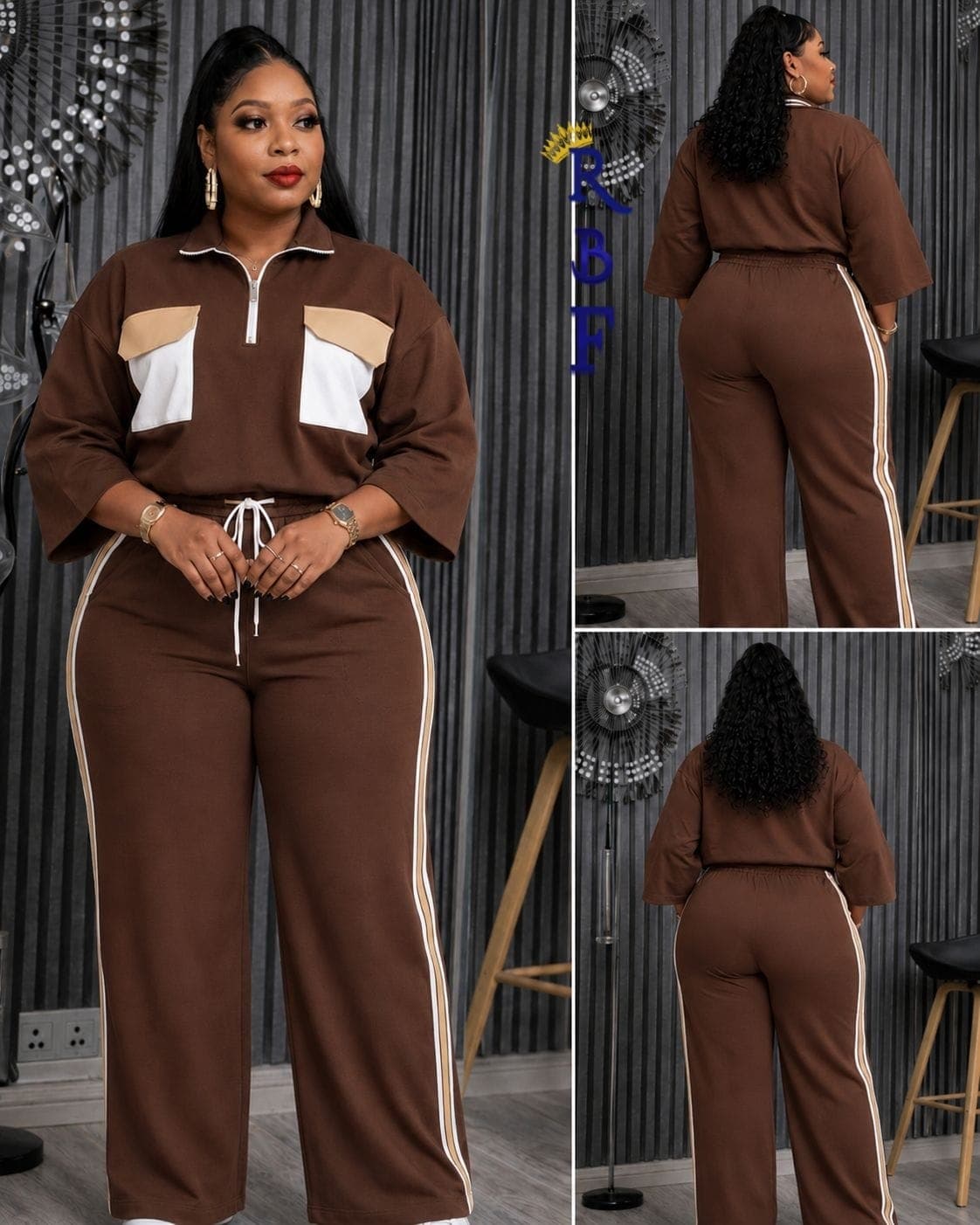 Two-Piece Tracksuit Set